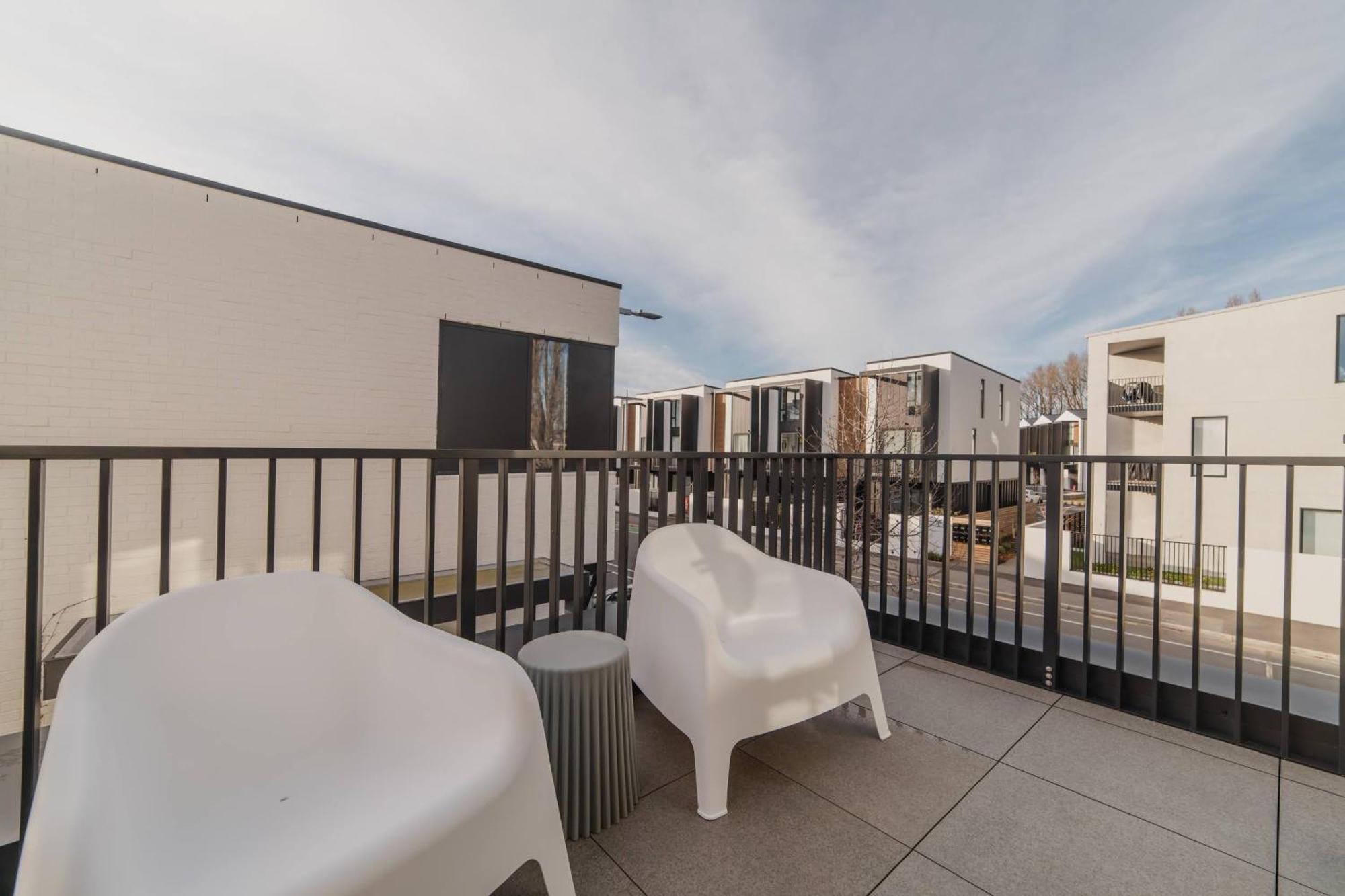Vila Chic And Contemporary Living At Cambridge Terrace Christchurch Exteriér fotografie