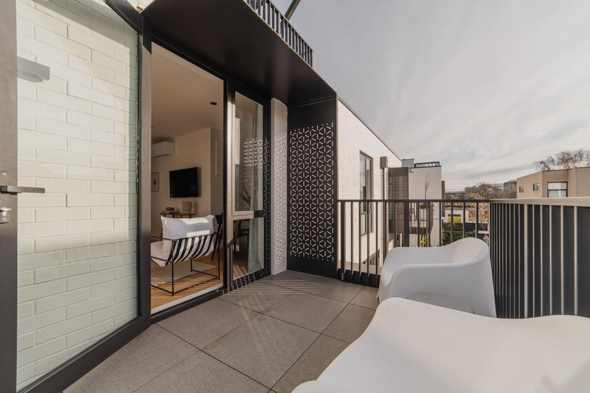 Vila Chic And Contemporary Living At Cambridge Terrace Christchurch Exteriér fotografie