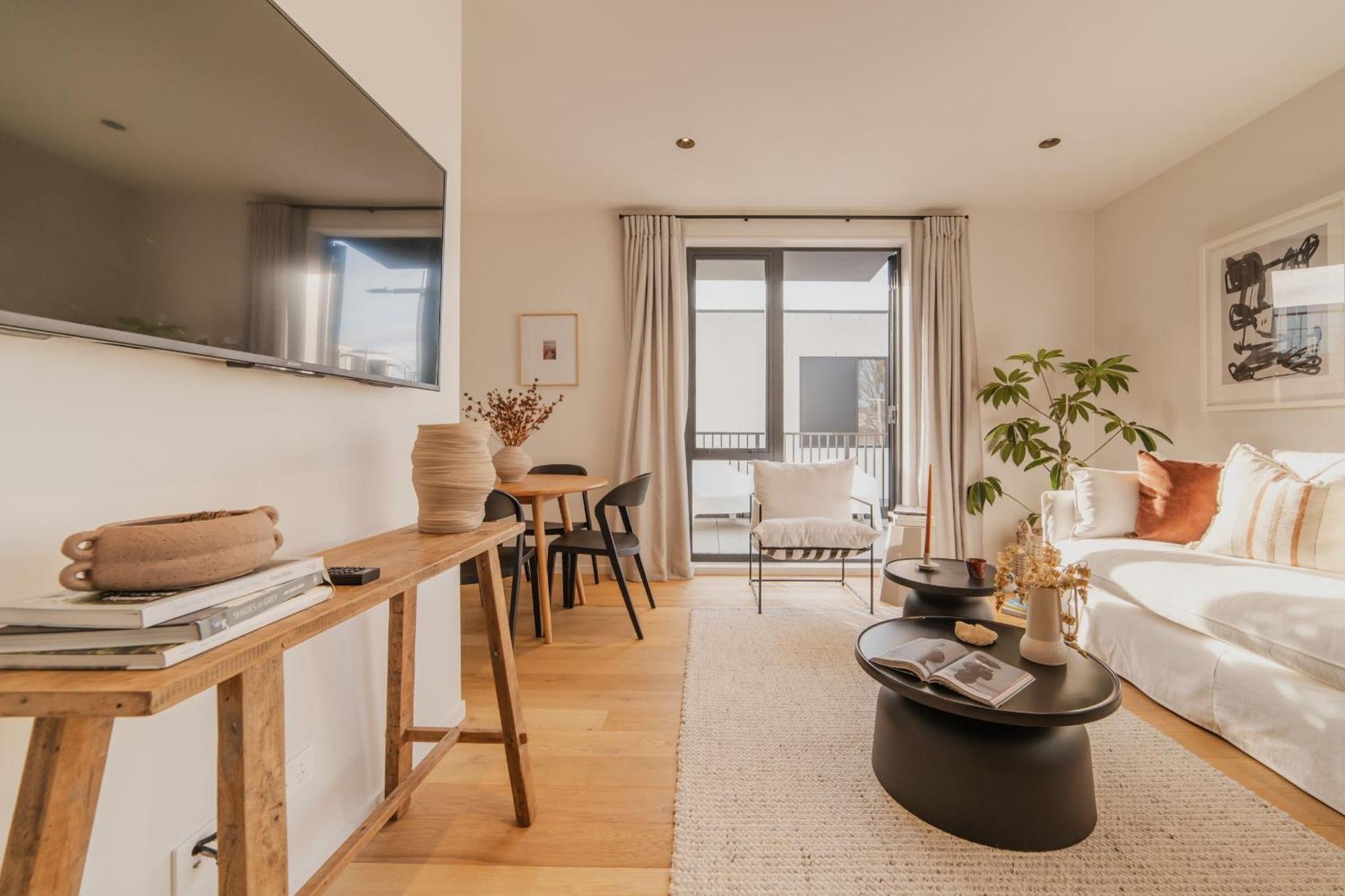 Vila Chic And Contemporary Living At Cambridge Terrace Christchurch Exteriér fotografie