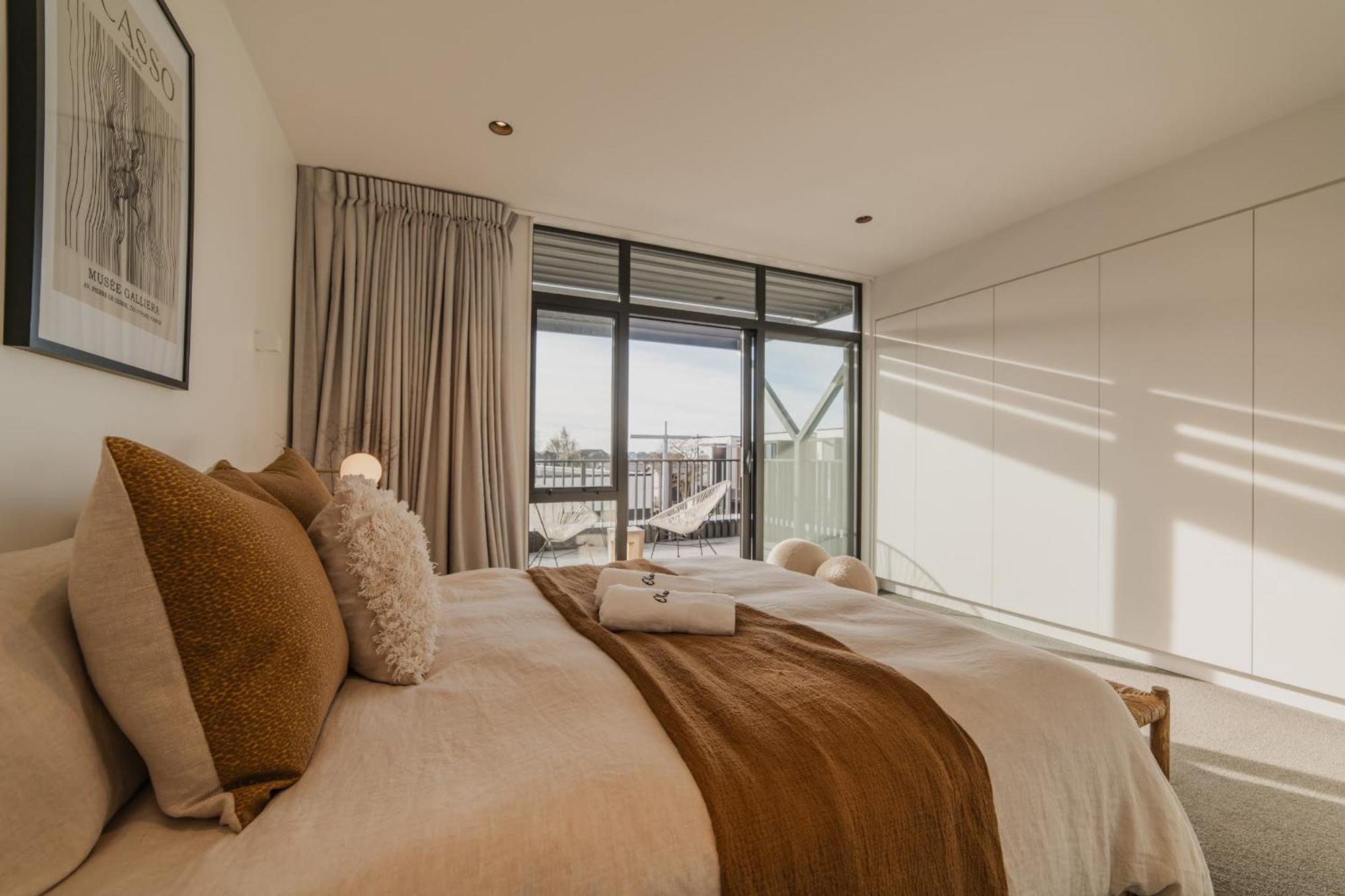 Vila Chic And Contemporary Living At Cambridge Terrace Christchurch Exteriér fotografie