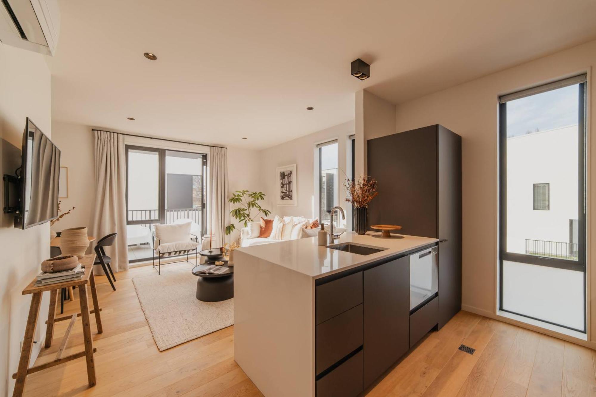 Vila Chic And Contemporary Living At Cambridge Terrace Christchurch Exteriér fotografie