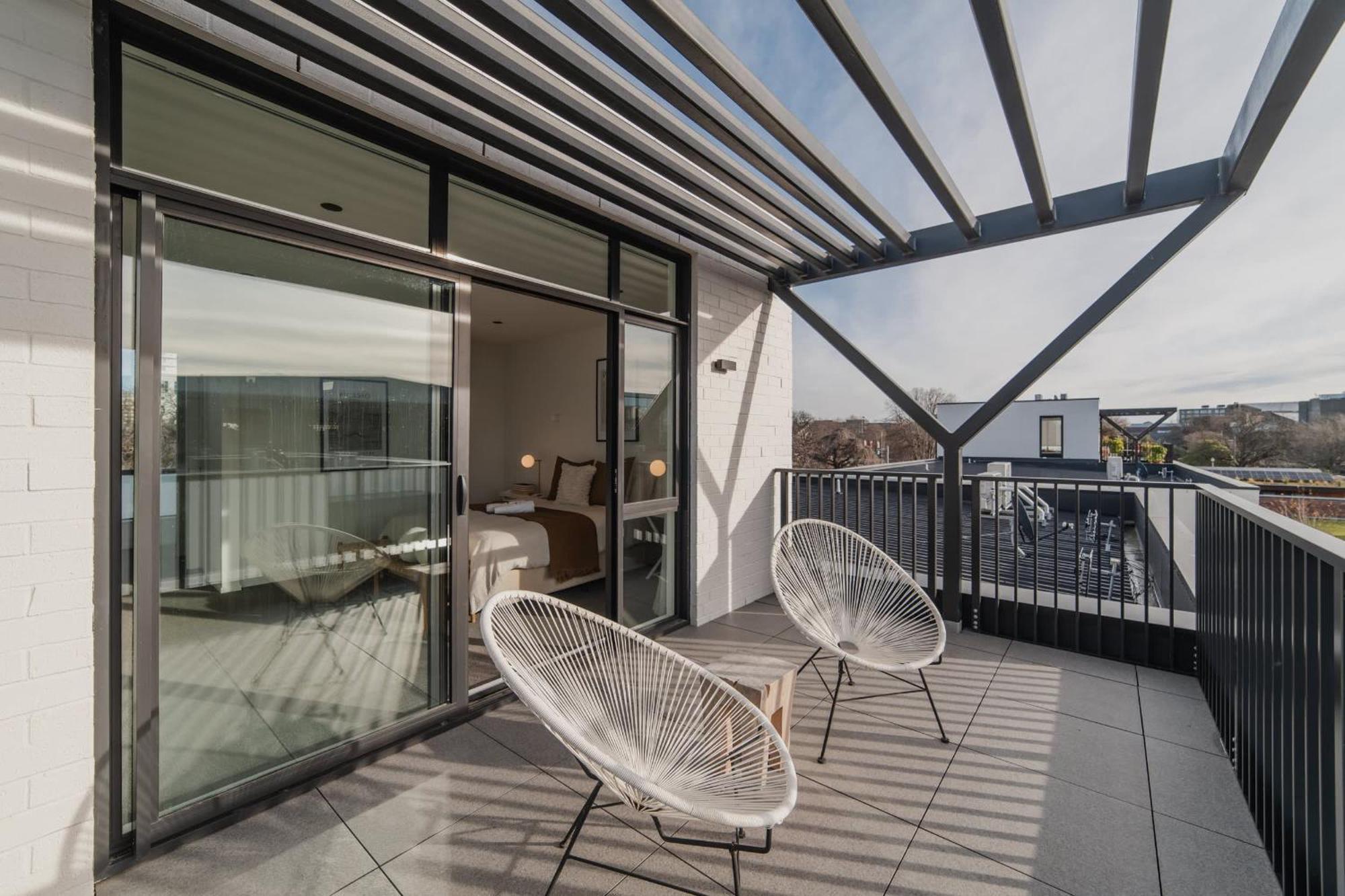 Vila Chic And Contemporary Living At Cambridge Terrace Christchurch Exteriér fotografie